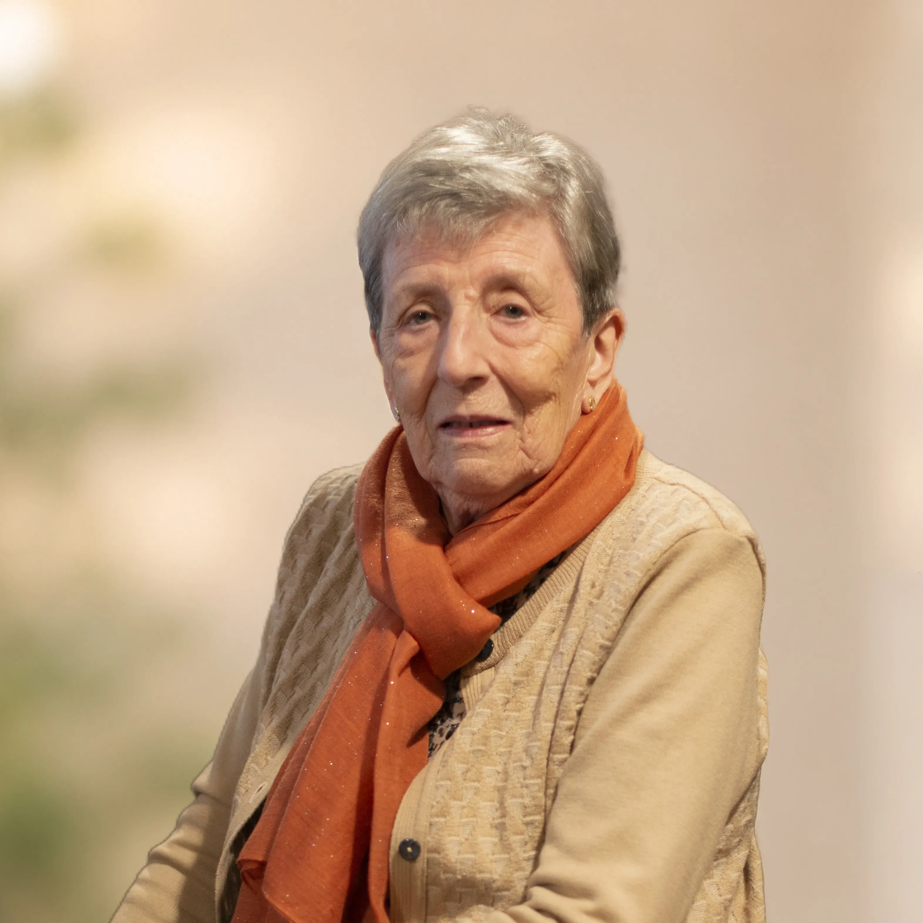 Portret van Simonne Van Malderen