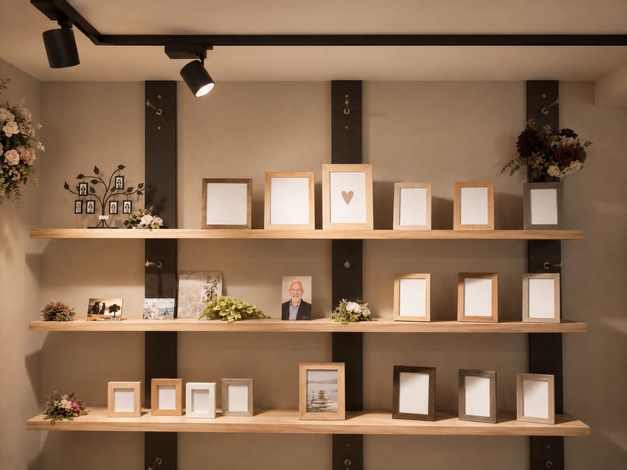 Een overzicht van fotokaders